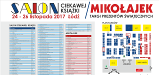 Mapka lokalizacji stoisk MIKOŁAJEK/SCK 2017
